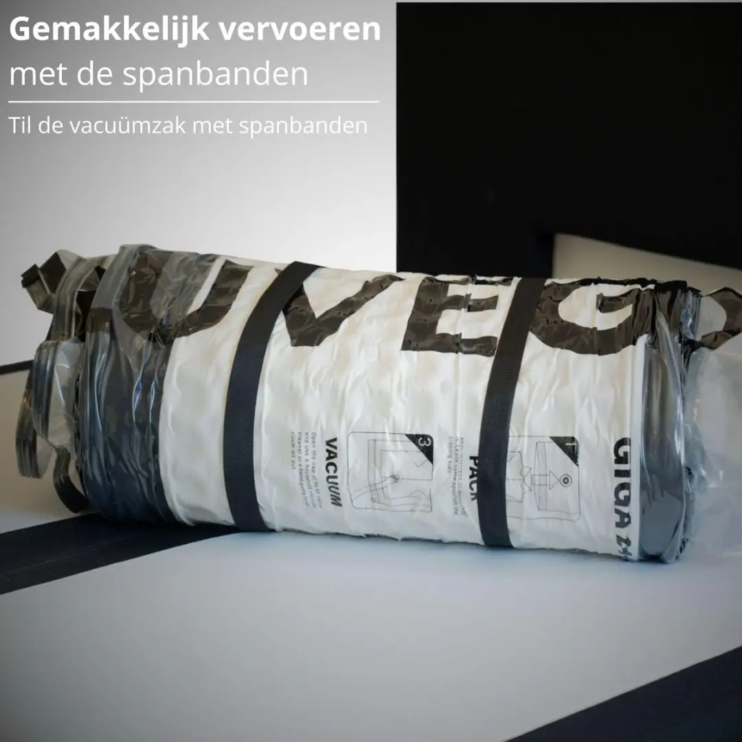 Luvego Vacuümzak Matras XXL 240x130cm - Met Spanbanden - afbeelding 6 van 6