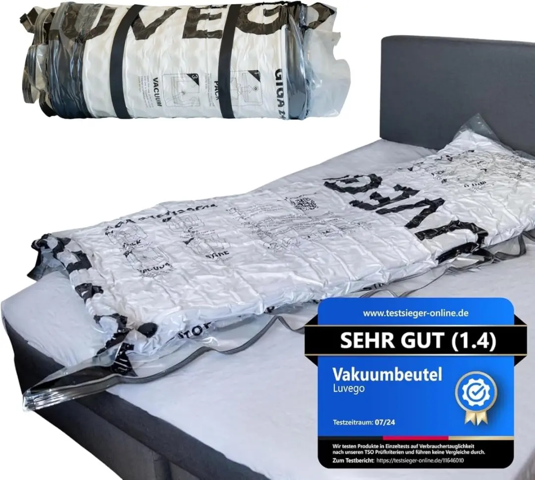 Luvego Vacuümzak Matras XXL 240x130cm
