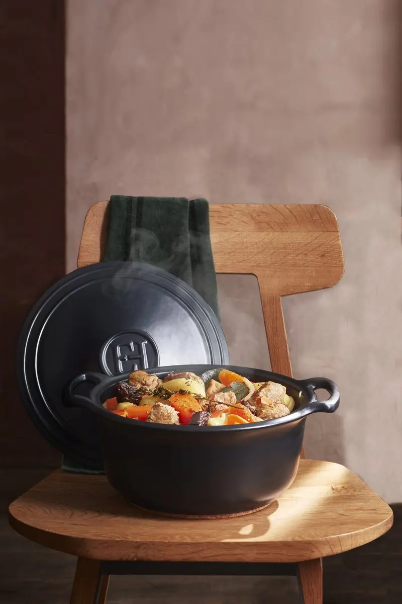 Emile Henry Sublime+ Kookpan Ø290mm 7L - Zwart