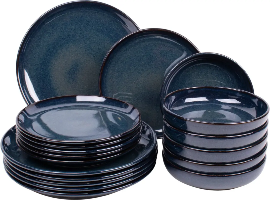 Kade 171 Faro Blauw Serviesset 18-delig