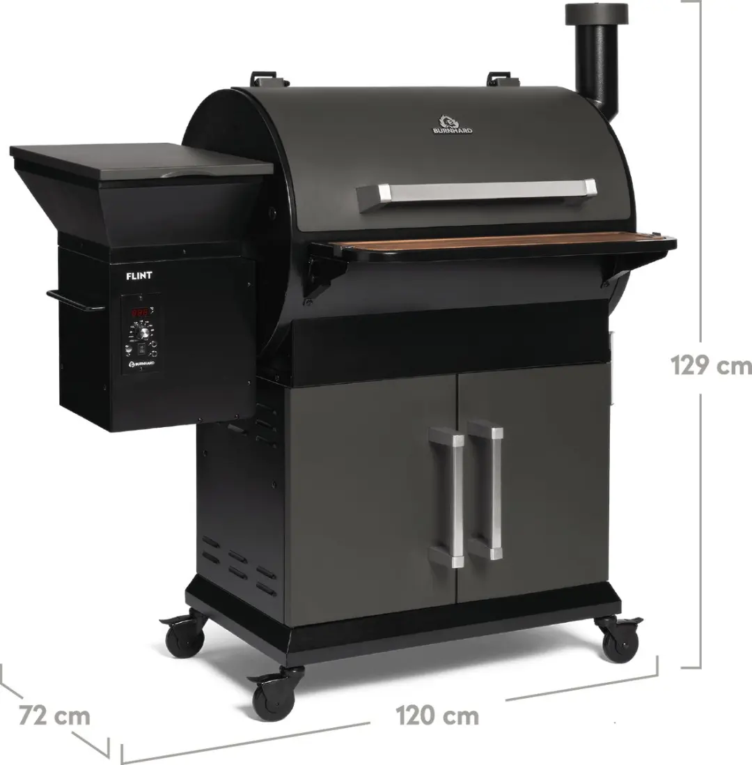 Burnhard Pelletroker Flint 945915 - 24u Roken 70-230°C