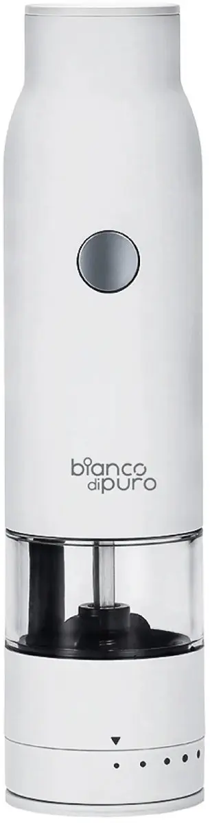 Bianco di Puro GOURMILL KM021 Peper- & Zoutmolen - 2 Stuks - Zwart/Wit