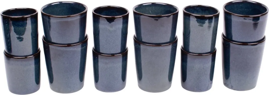 Kade 171 Faro Blauw Serviesset 36-delig - 6 Personen