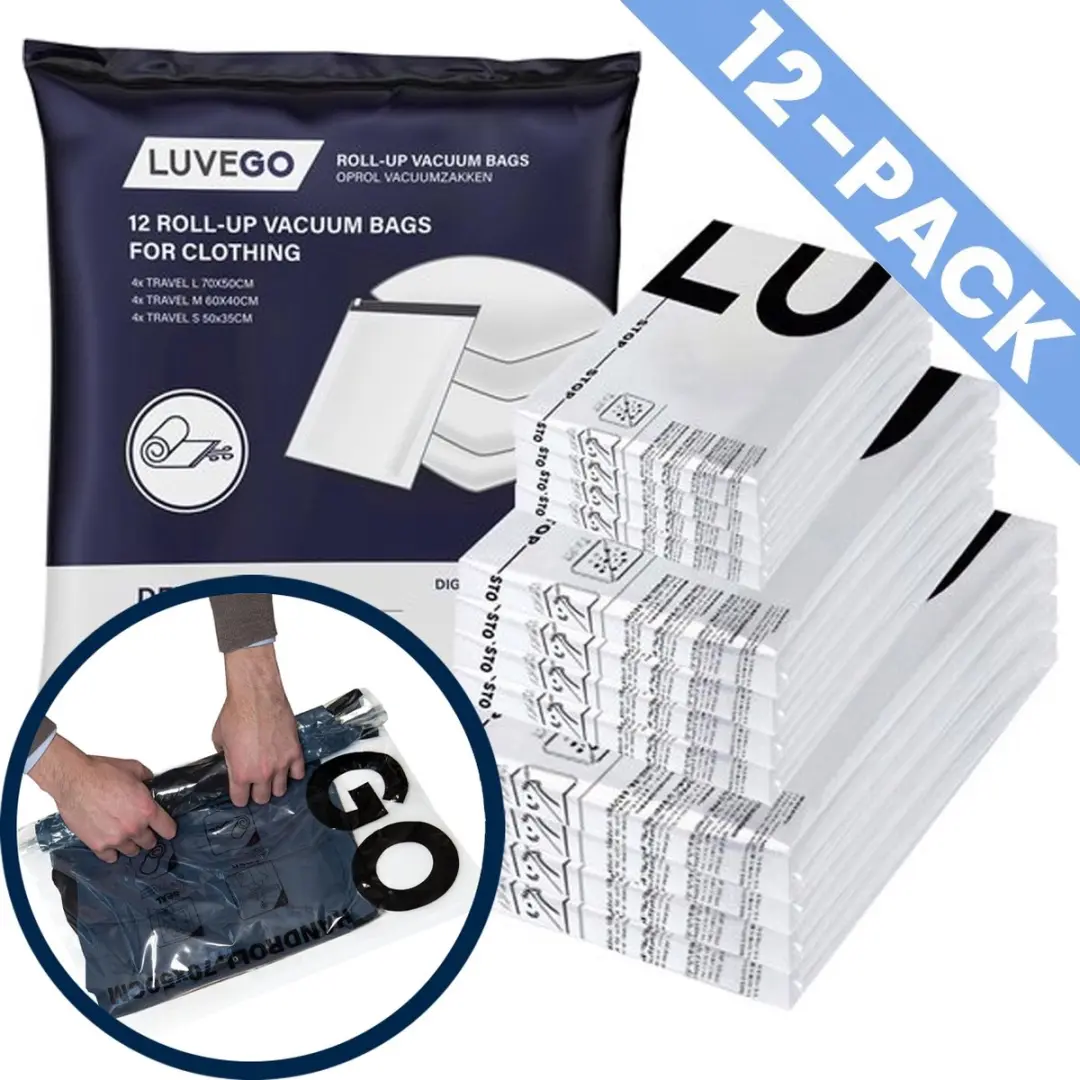 Luvego Vacuüm Handrolzakken Reis 12 Stuks