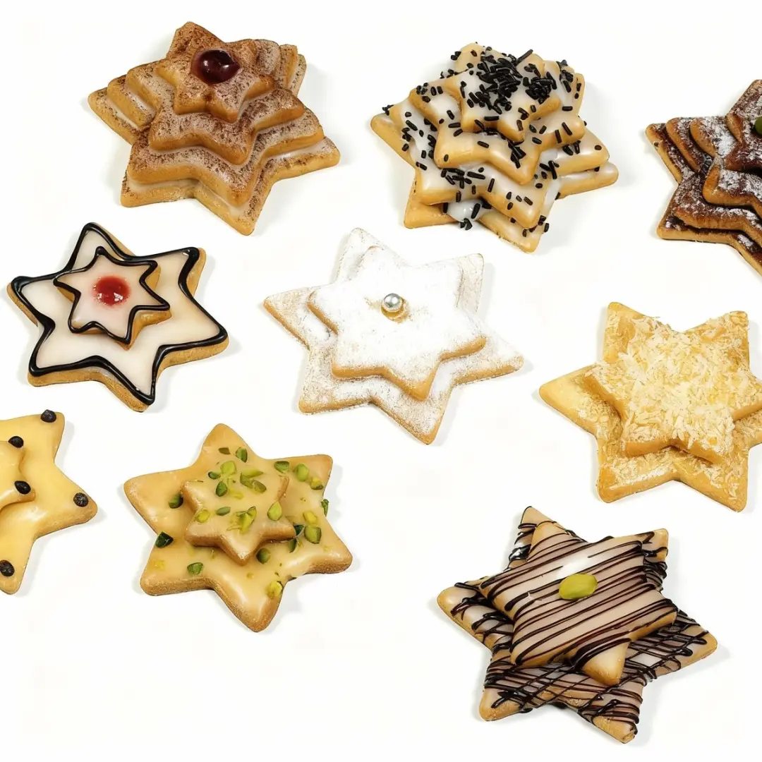 Zenker Kerstuitstekers Set - 4 Stuks Roestvrij Staal