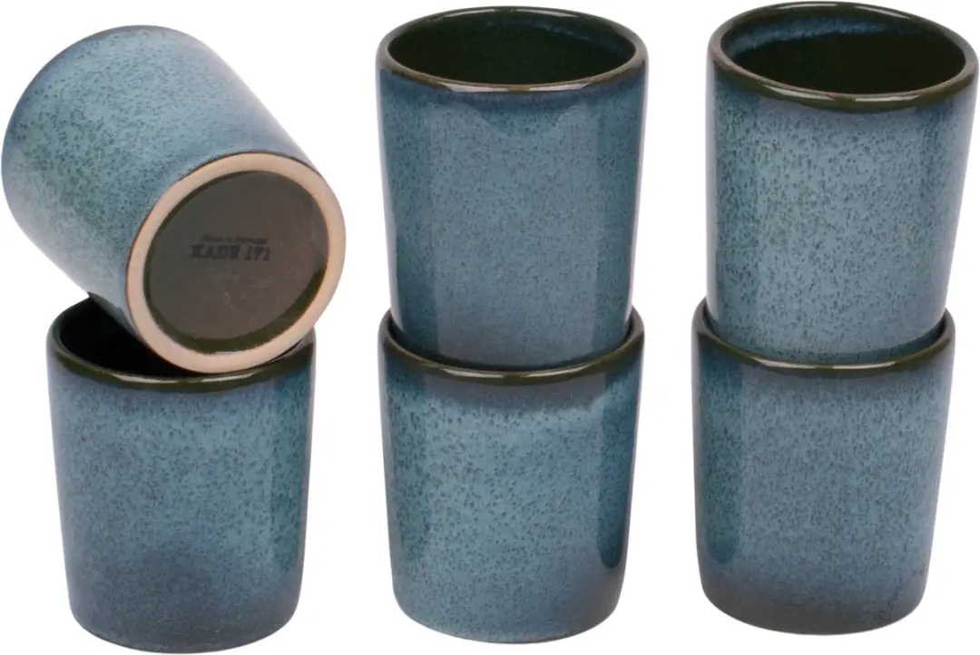 Kade 171 Evora Koffiekopjes 150ml - 6 Stuks - Groen