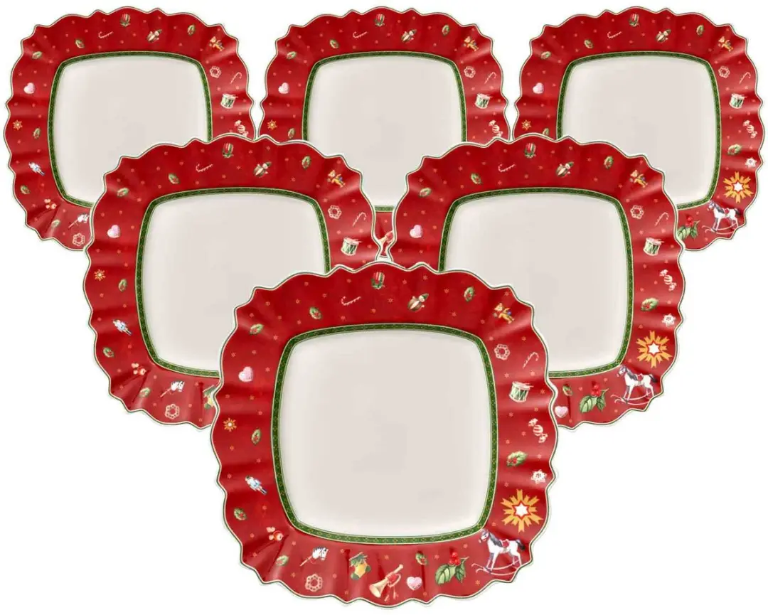Villeroy & Boch Toy's Delight Speiseteller - 28x28cm - 6 Stuks