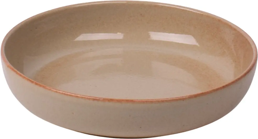 Kade 171 Maia Diepe Bordenset 18cm - 6 Stuks - Zandkleur