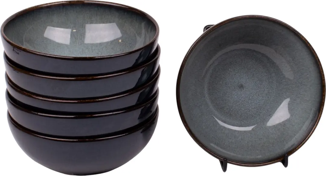 Kade 171 Porto Schaal 6-delig - 15,5 cm - Blauw/Groen
