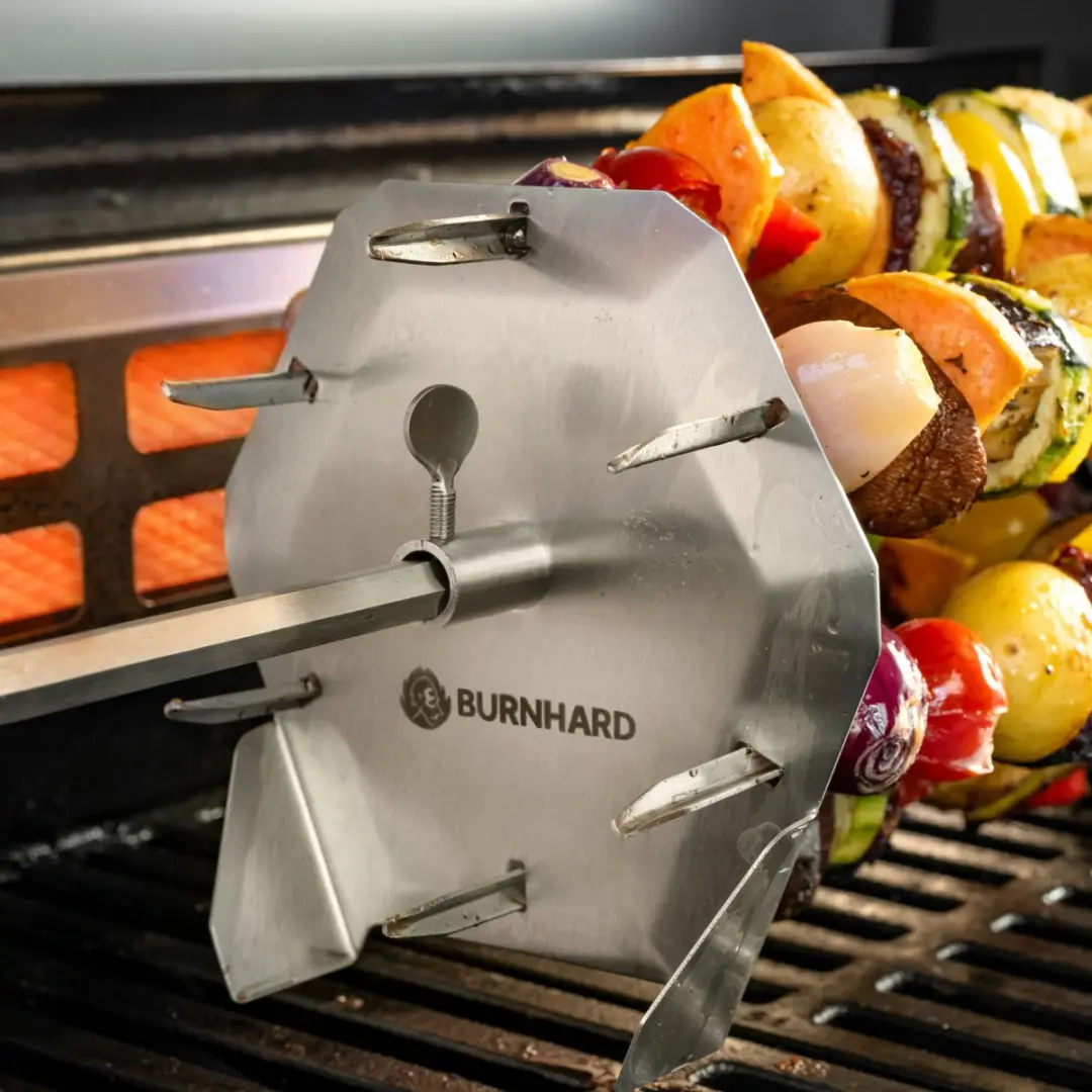 Burnhard RVS Spiesjes-Rondel 945960 - 6 XL-spiesen
