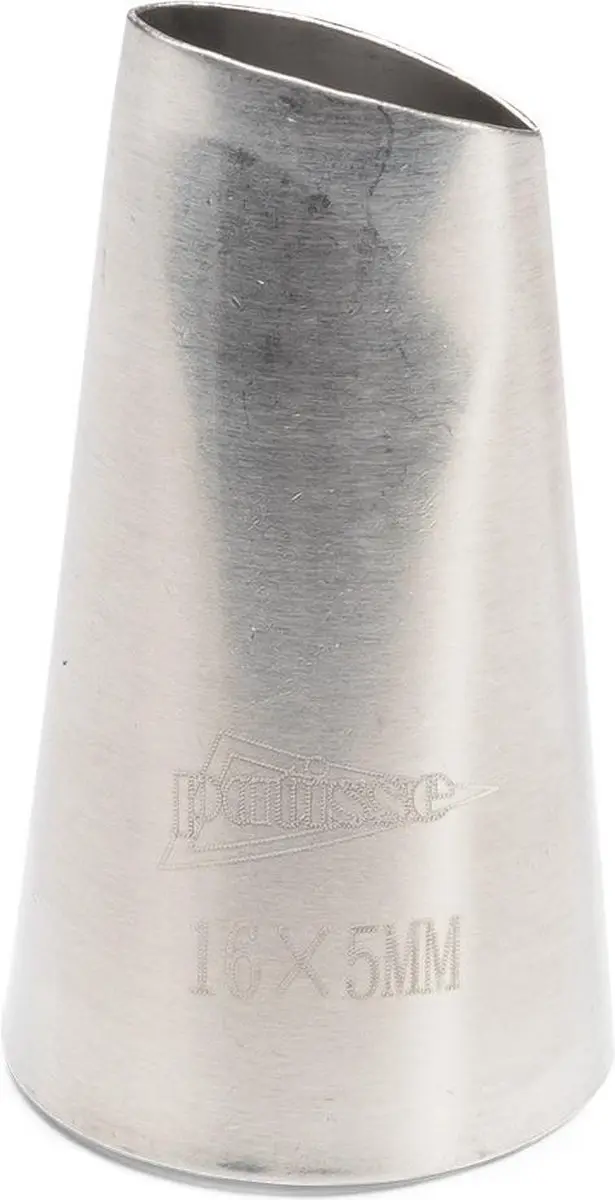 Patisse Spuitmondje RVS 16x5mm