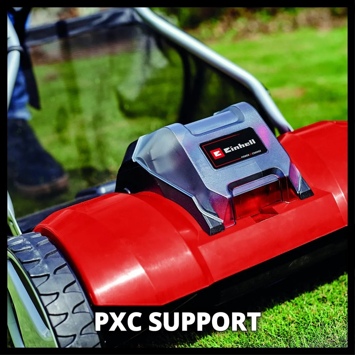 Einhell Accu Kooimesmaaier GE-HM 18/38 Li Solo 38cm - 45L