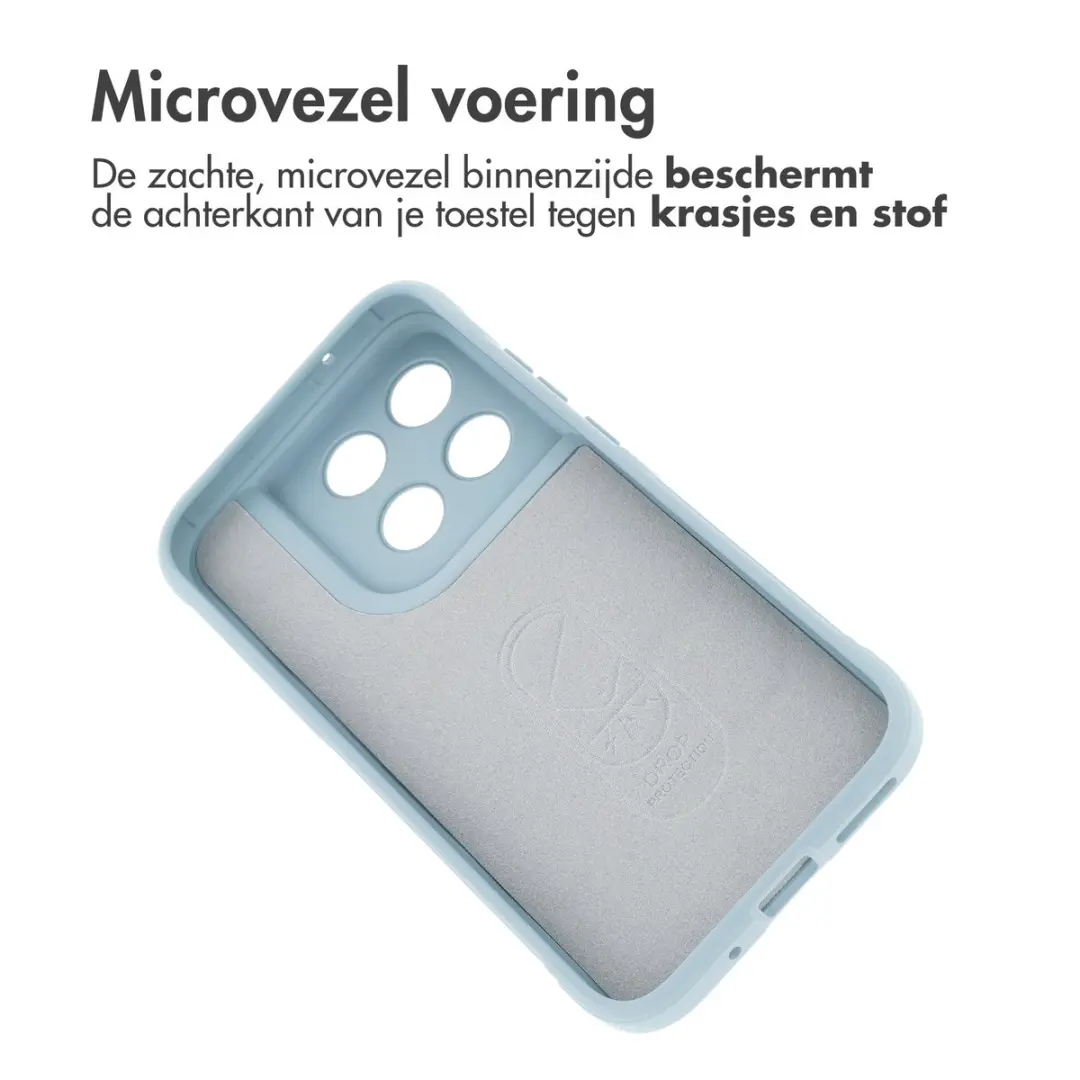 Imoshion Moto G77 Hoesje - Lichtblauw