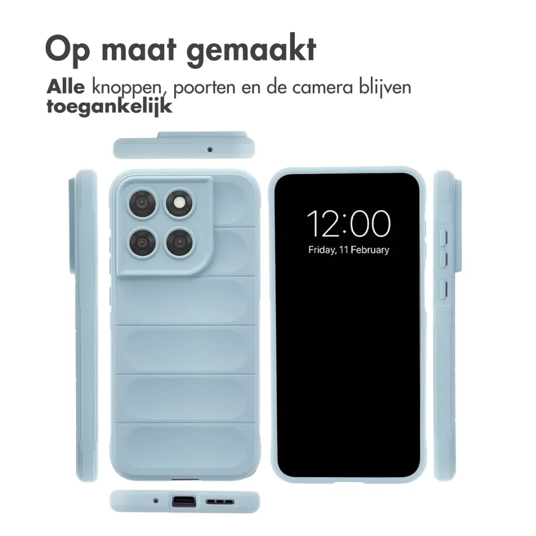 Imoshion Moto G77 Hoesje - Lichtblauw - afbeelding 6 van 6