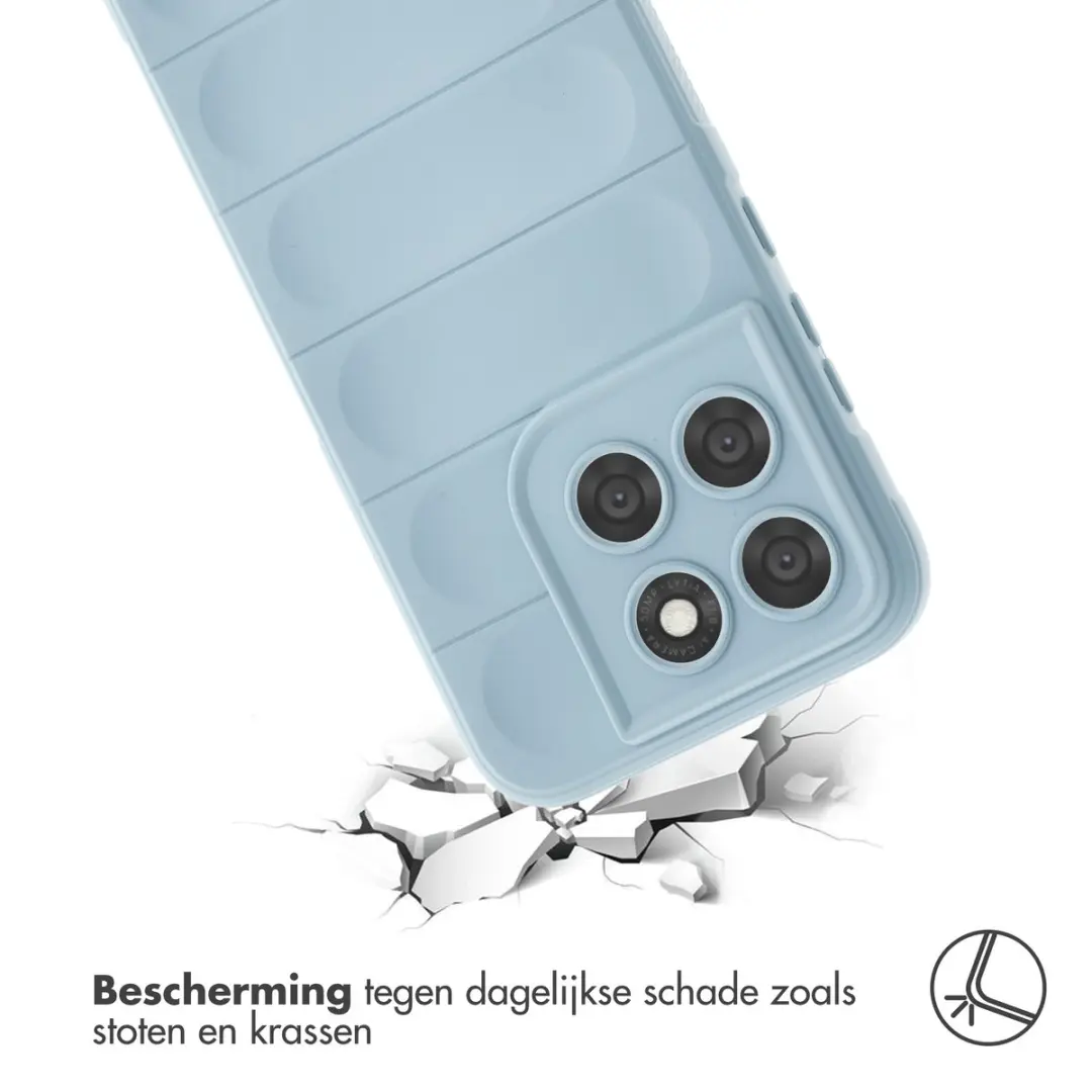 Imoshion Moto G77 Hoesje - Lichtblauw