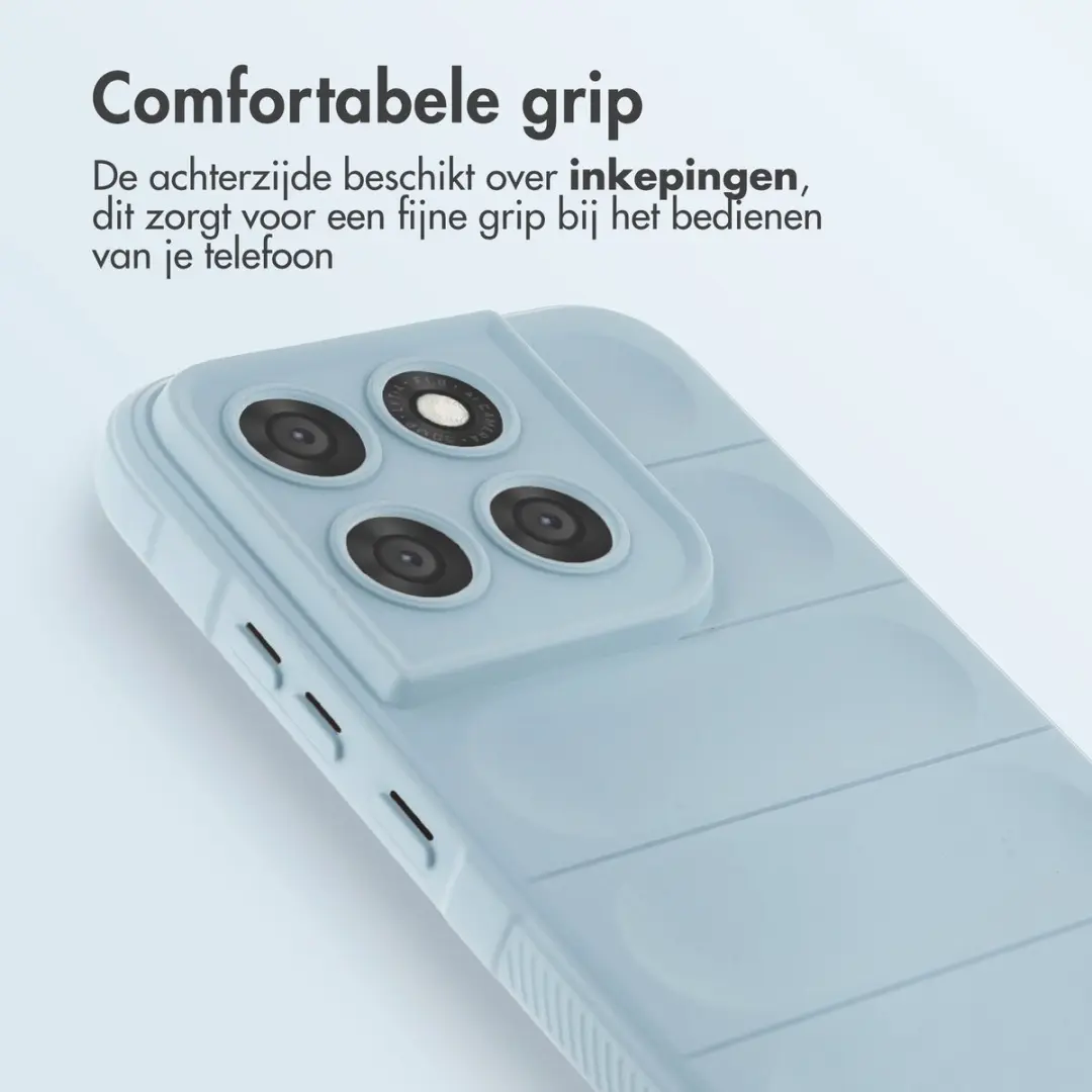 Imoshion Moto G77 Hoesje - Lichtblauw