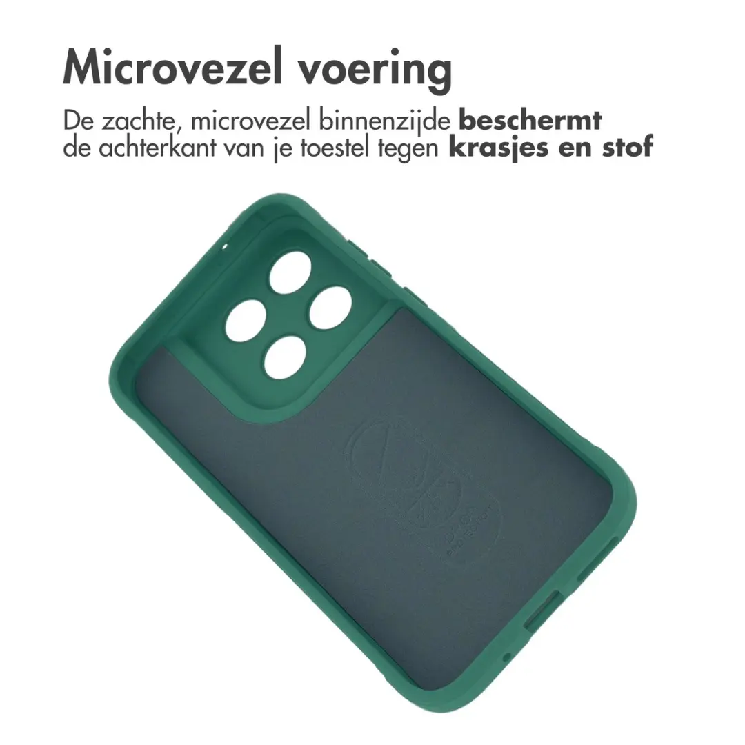 imoshion Hoesje Motorola Moto G77 - Donkergroen