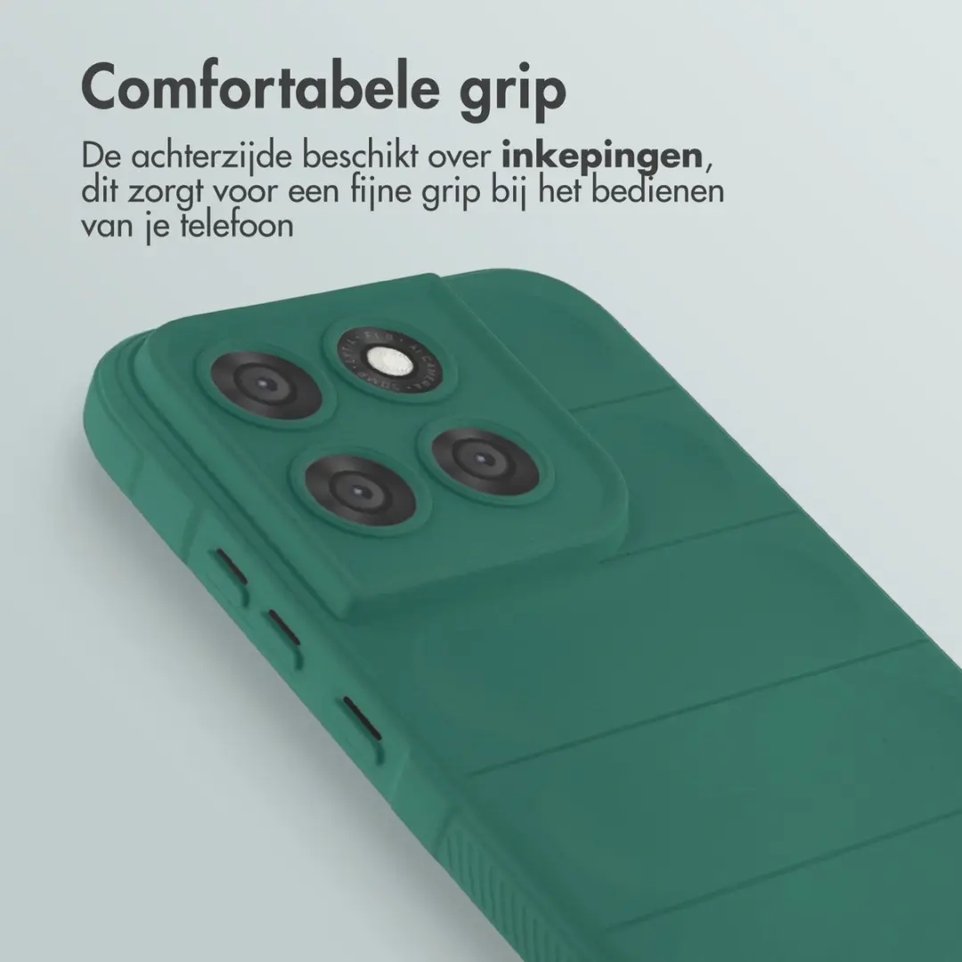 imoshion Hoesje Motorola Moto G77 - Donkergroen