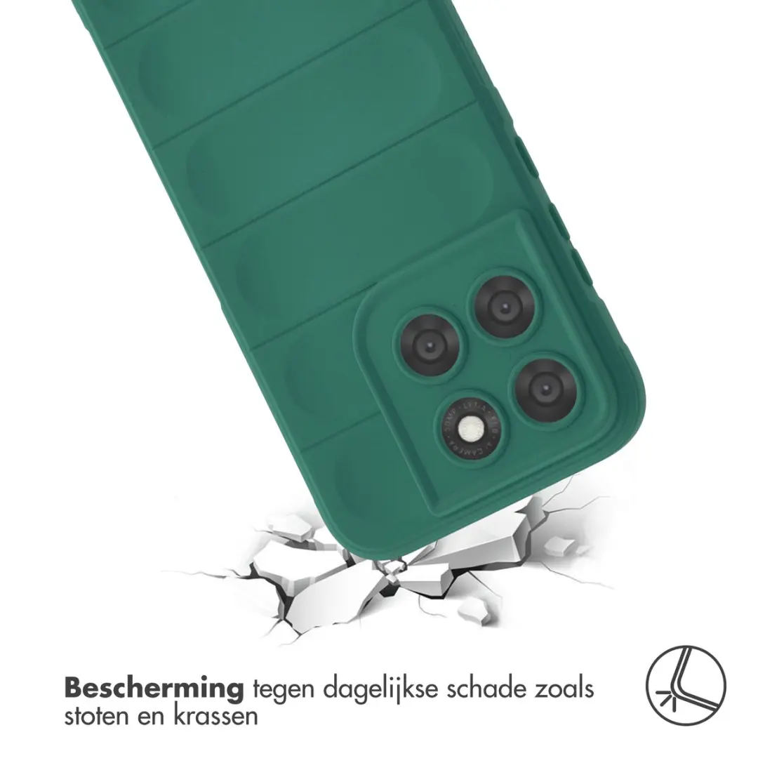 imoshion Hoesje Motorola Moto G77 - Donkergroen