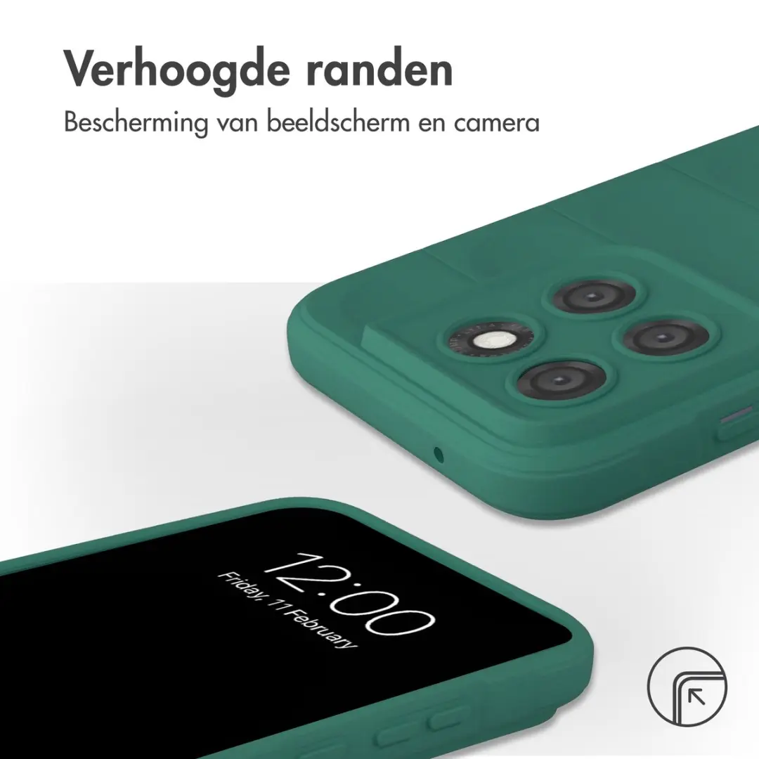 imoshion Hoesje Motorola Moto G77 - Donkergroen