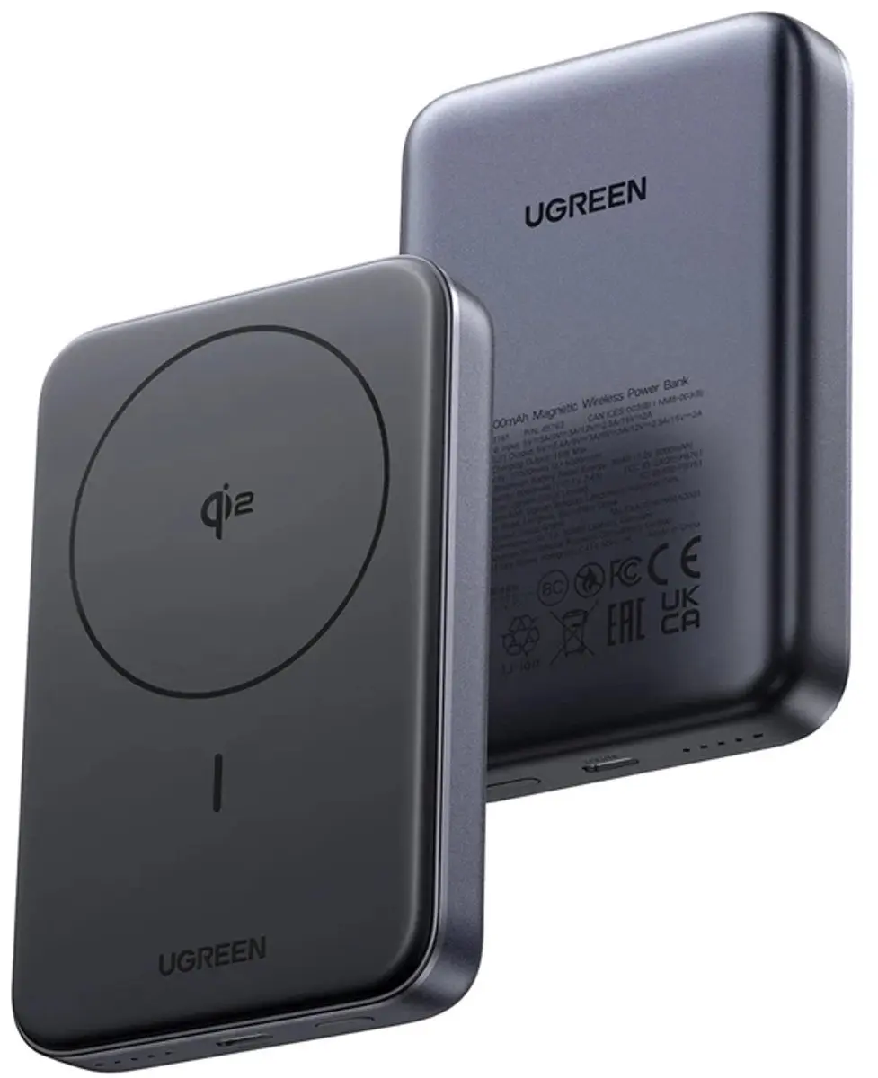 Ugreen Magnetische Powerbank 10000mAh MagSafe 30W - Transparant