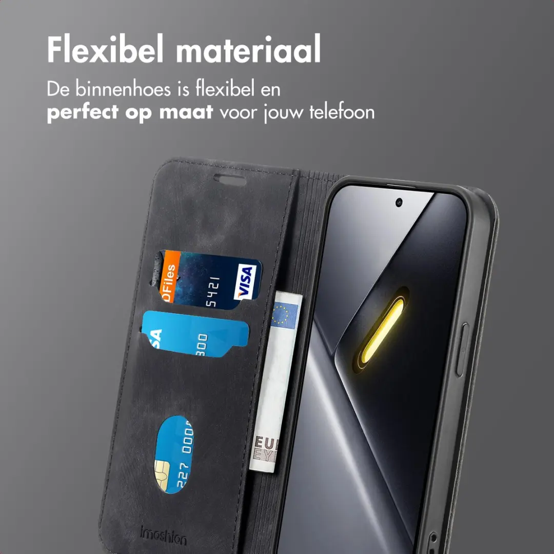 imoshion Hoesje Xiaomi Poco X8 Pro - 2 Pasjes - Zwart