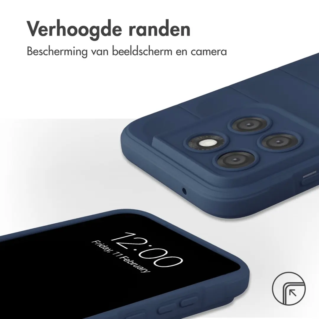 imoshion Hoesje Motorola Moto G77 - Donkerblauw