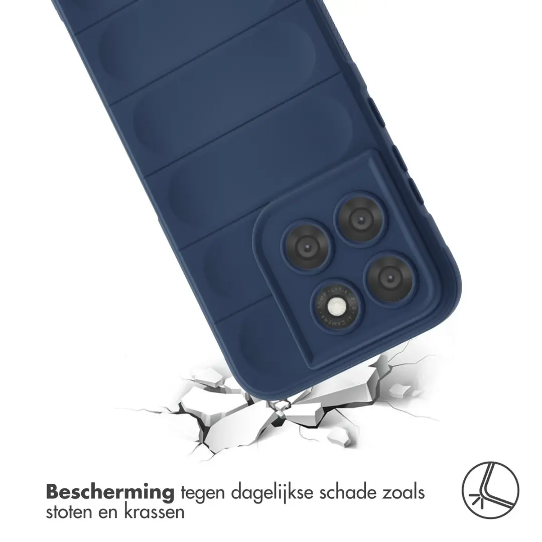 imoshion Hoesje Motorola Moto G77 - Donkerblauw