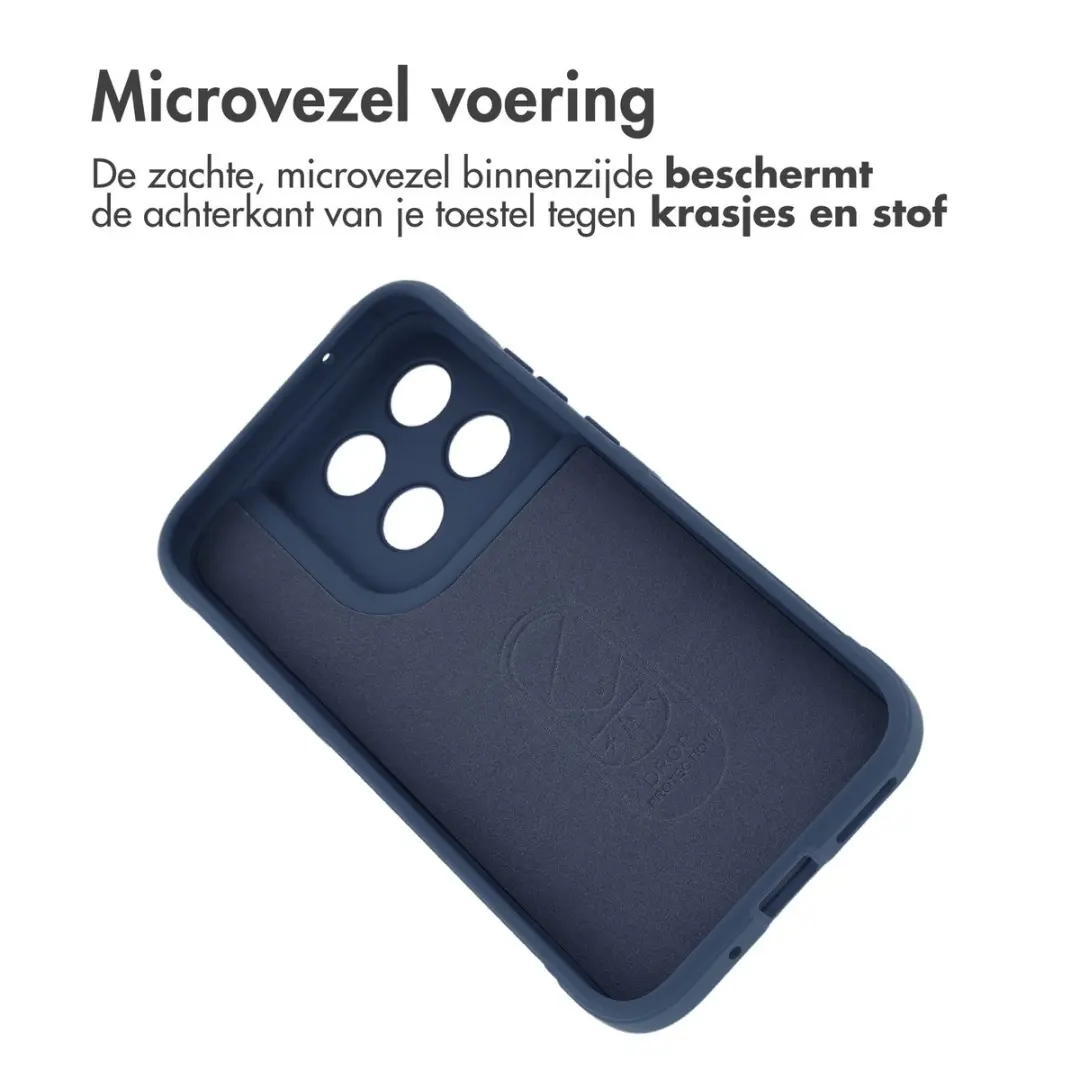 imoshion Hoesje Motorola Moto G77 - Donkerblauw