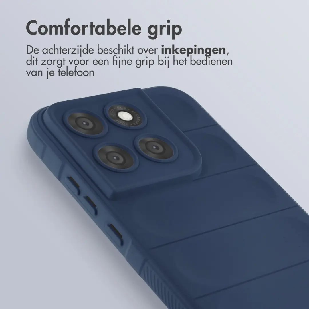 imoshion Hoesje Motorola Moto G77 - Donkerblauw