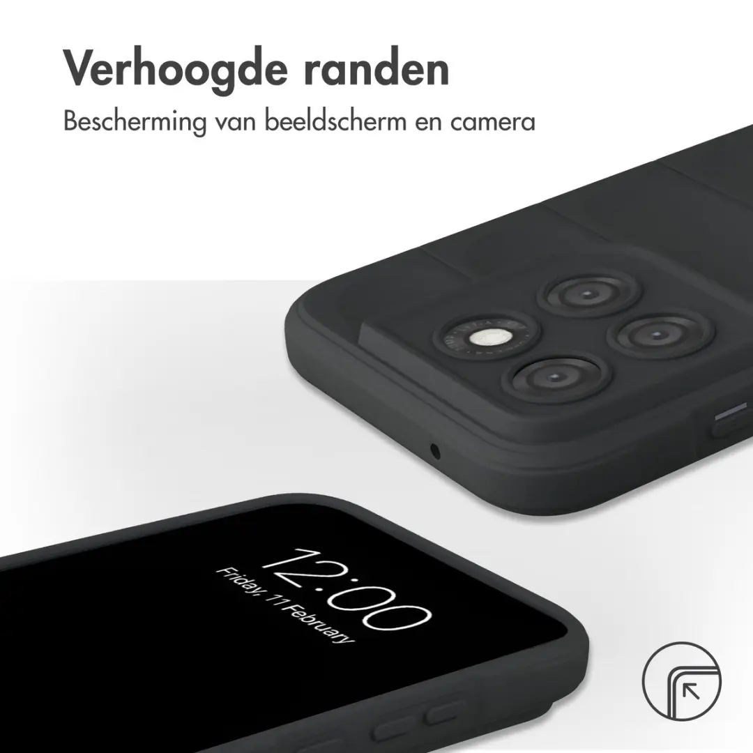 imoshion Moto G77 Hoesje - Zwart