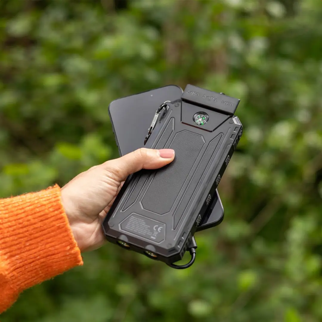 Imoshion SH00084422 Solar Powerbank 20.000mAh - Zwart