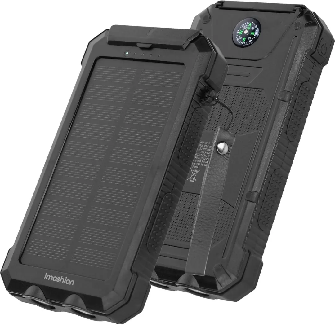 Imoshion SH00084422 Solar Powerbank 20.000mAh
