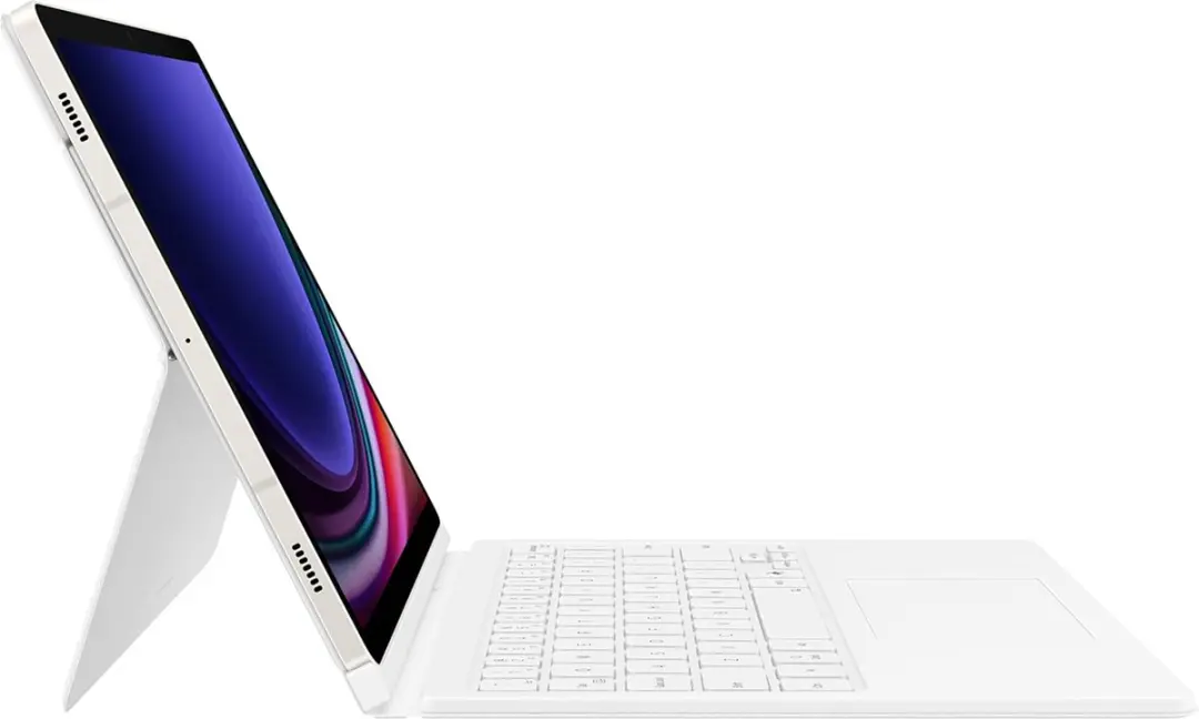 Samsung Galaxy Tab S9/S9 FE Toetsenbord Hoes EF-DX725UWEGWW - Wit