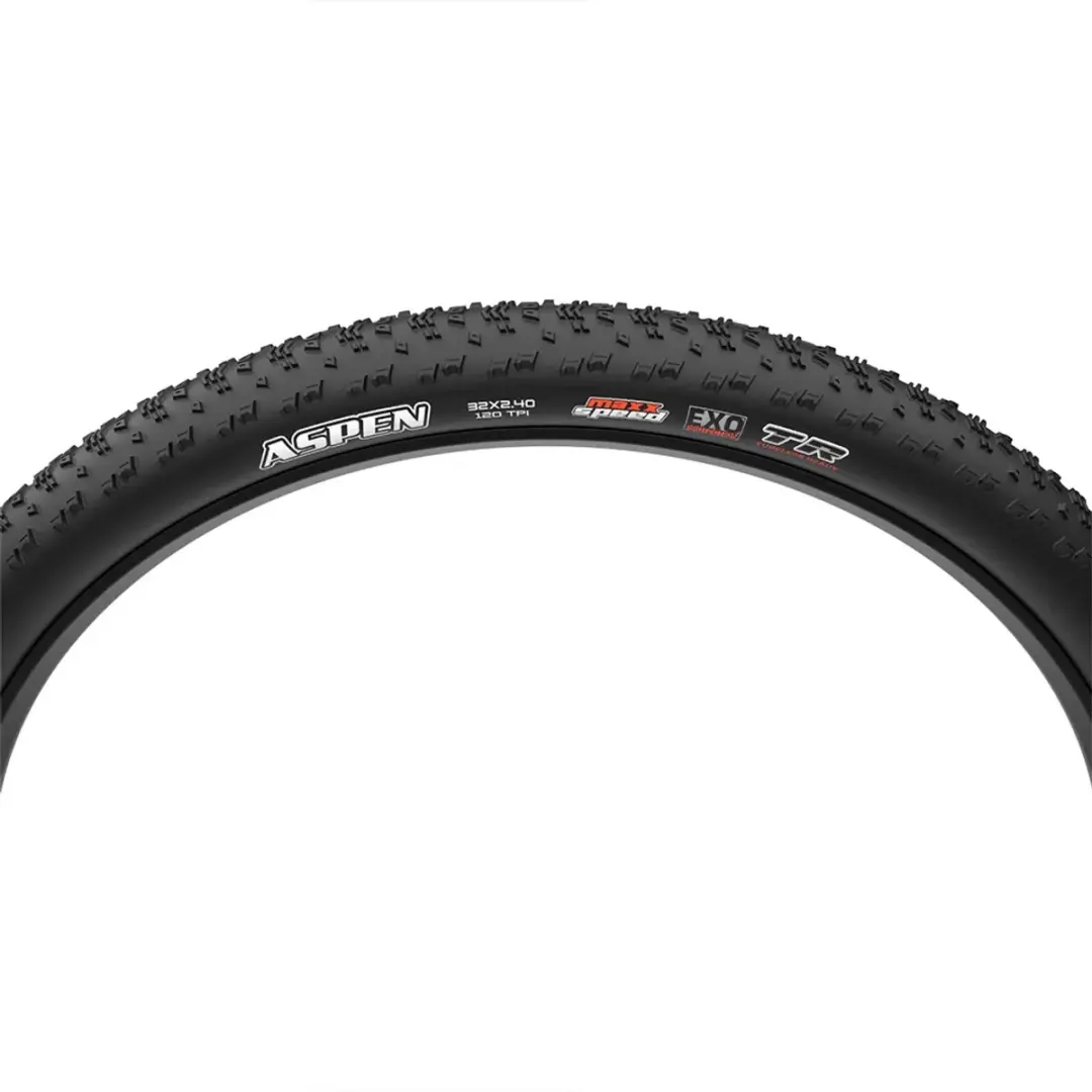 Maxxis Aspen MaxxSpeed 32-622 Mountainband - Tubeless Ready - Zwart