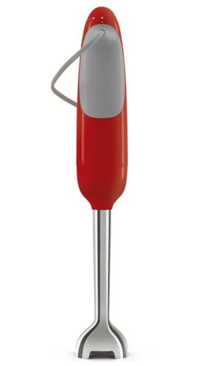 Smeg HBF11RDEU Staafmixer - 700W - Rood