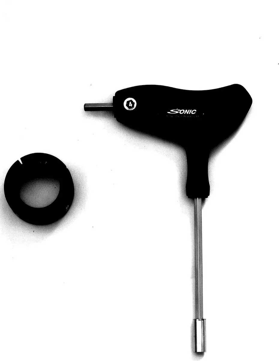 Sonic 4-delige Steekradiussleutel 3.3mm