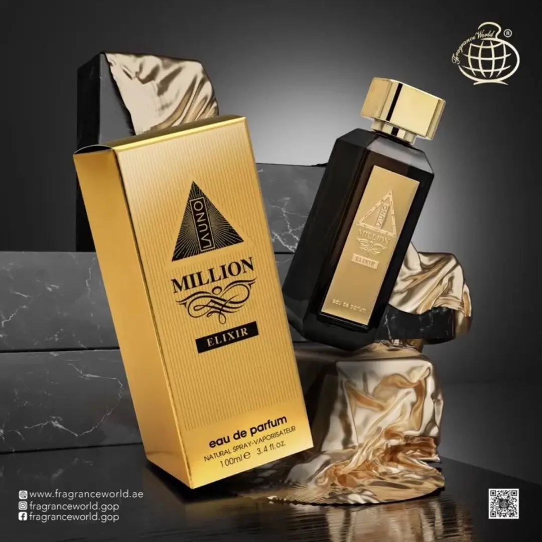 Fragrance World Million Elixer Eau de Parfum 100ml