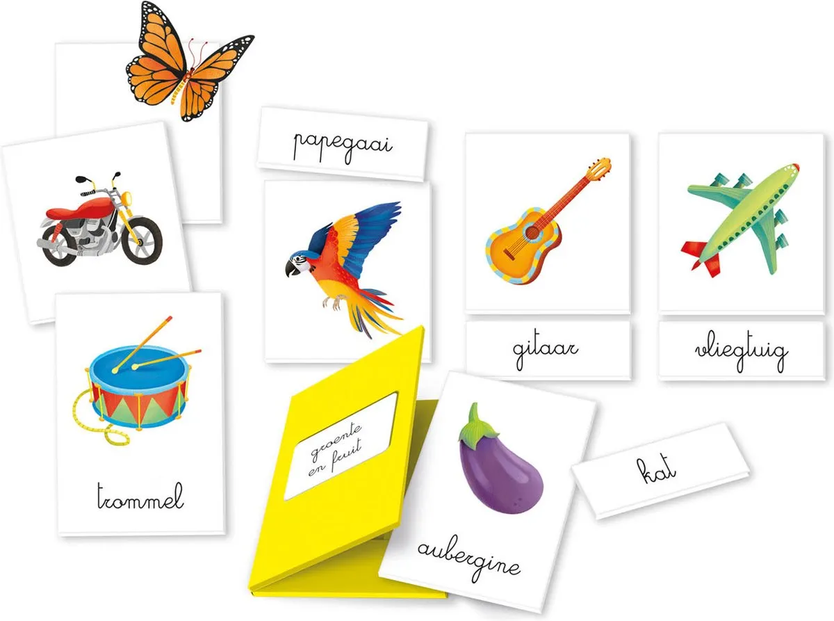 Clementoni Montessori First Words 56048 - Multicolor