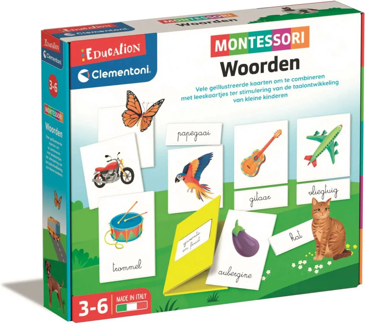 Clementoni Montessori First Words 56048