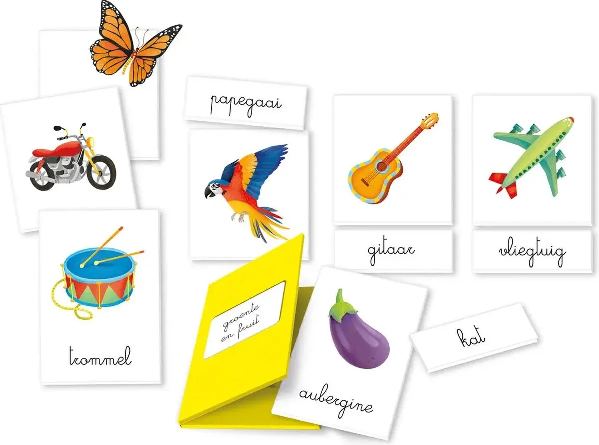 Clementoni Montessori First Words 56048 - Multicolor