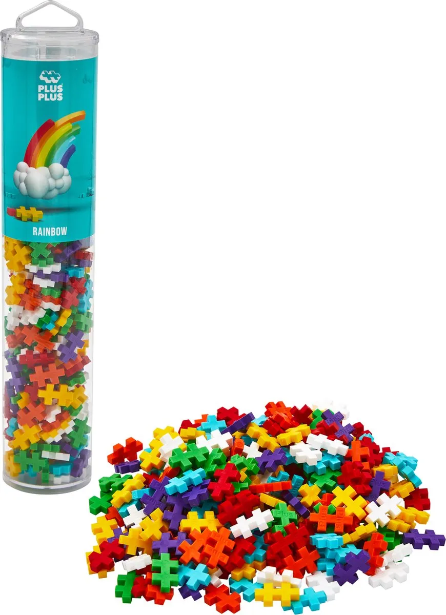 Plus-Plus Regenboog 240-delig Bouwset