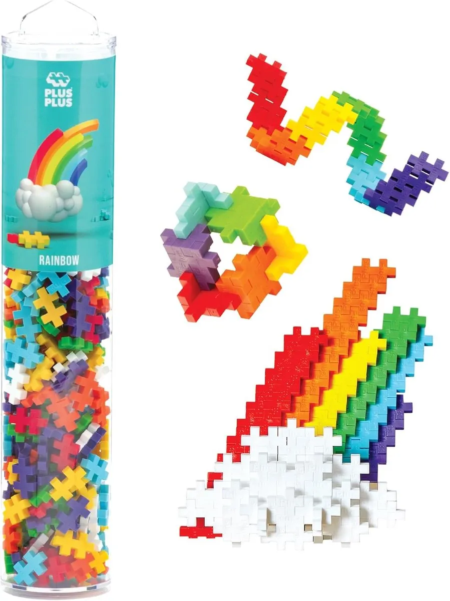 Plus-Plus Regenboog 240-delig Bouwset