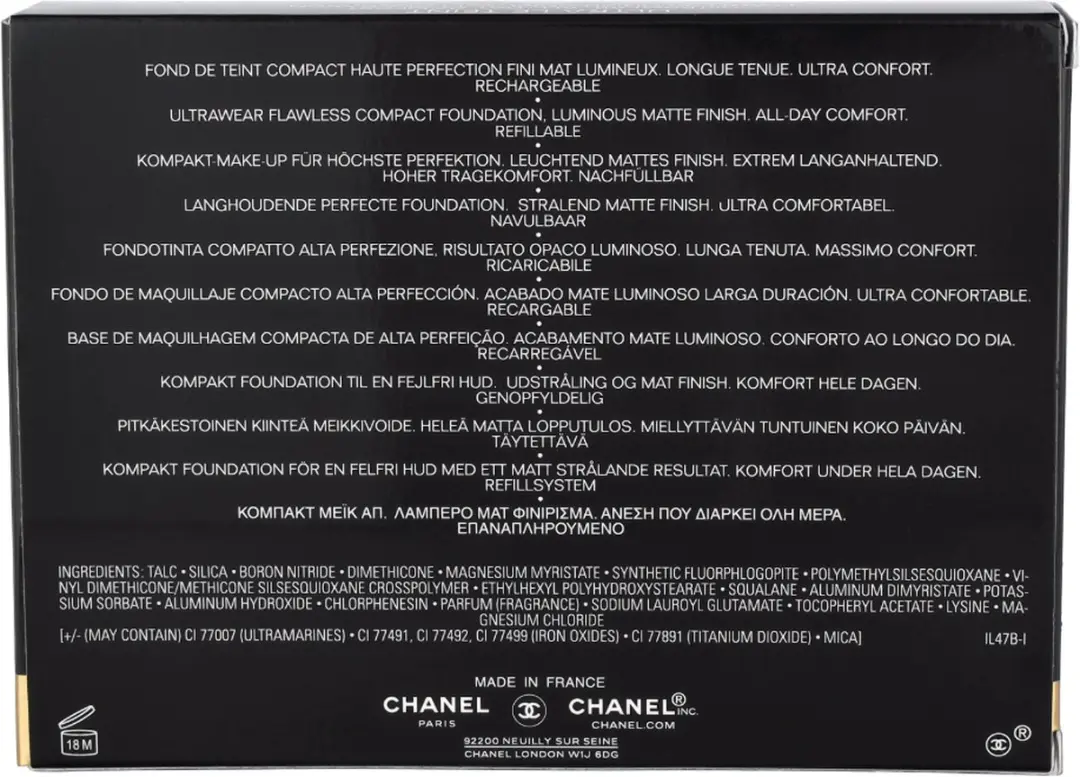Chanel Ultra Le Teint Compact Poeder B60 - 13g