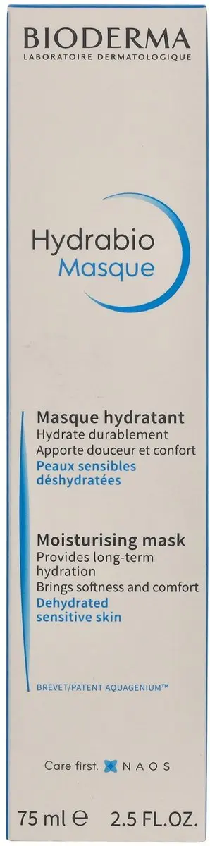 Bioderma Hydrabio Moisturising Mask 75ml