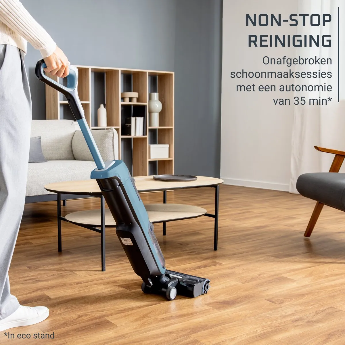 Rowenta X-Clean 2 GZ2271E0 2-in-1 Vloerreiniger - Blauw