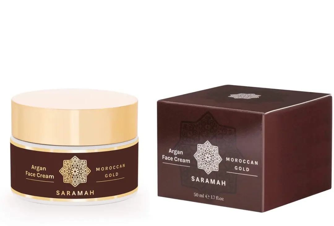 Saramah Argan Gezichtscrème 50ml - Dag & Nacht - Biologisch