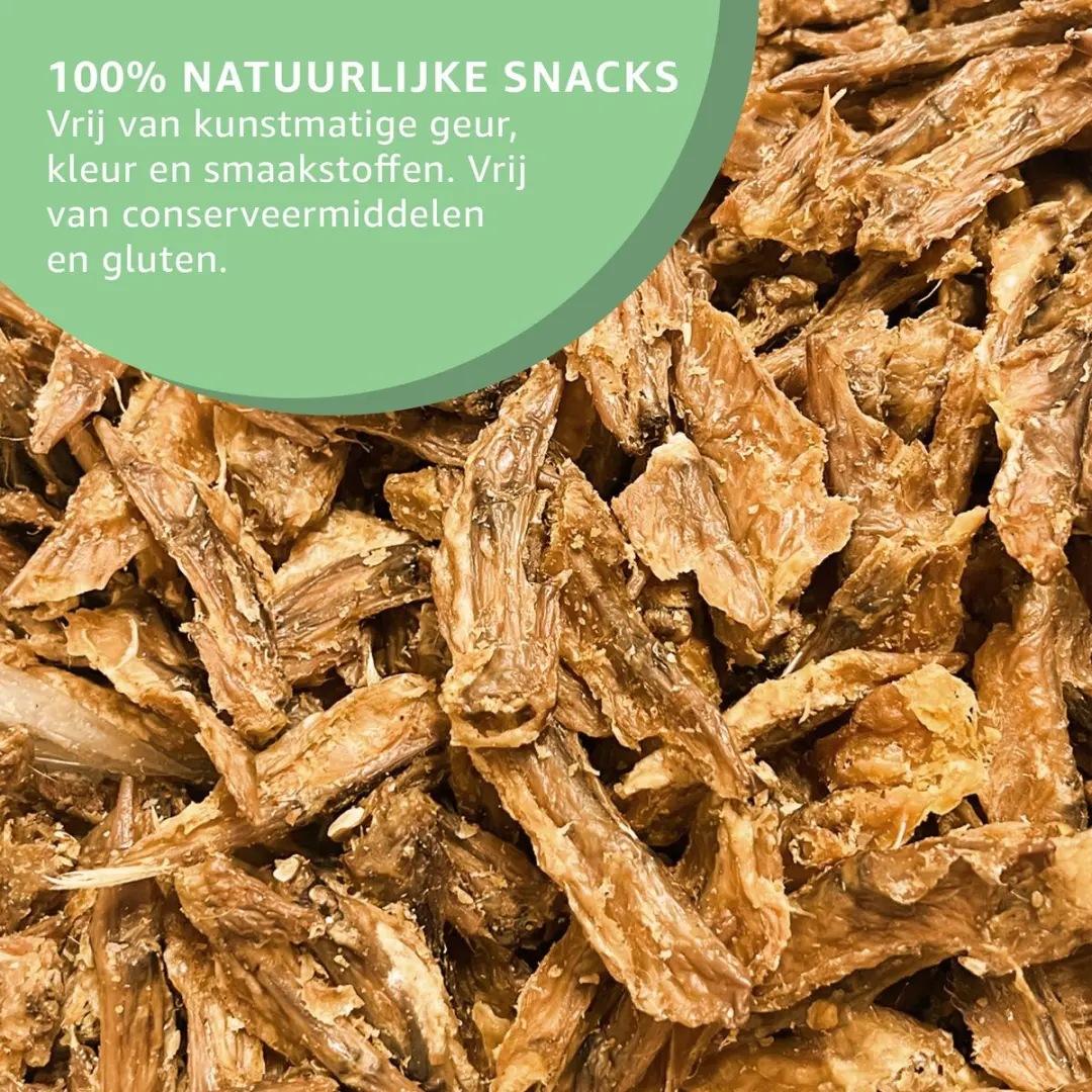 Woef Woef Snacks Kippenvleugels Hondensnacks 500g