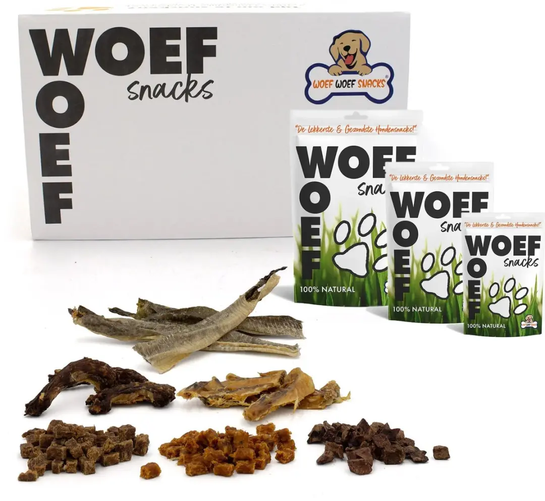 Woef Woef Snacks Hondensnacks Kauwsnacks