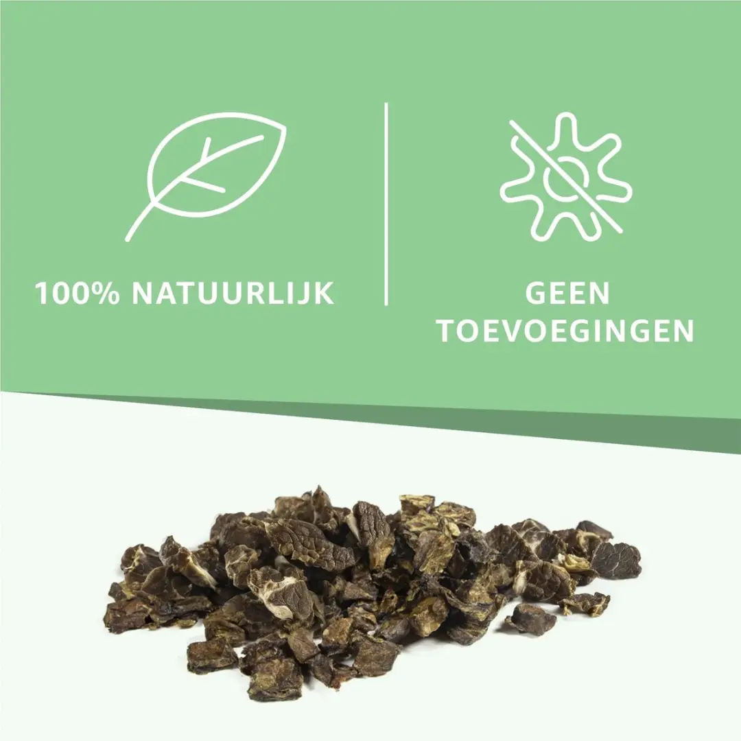 Woef Woef Snacks Runderlong Trainers 1.00KG Hondensnacks - 500 Stuks